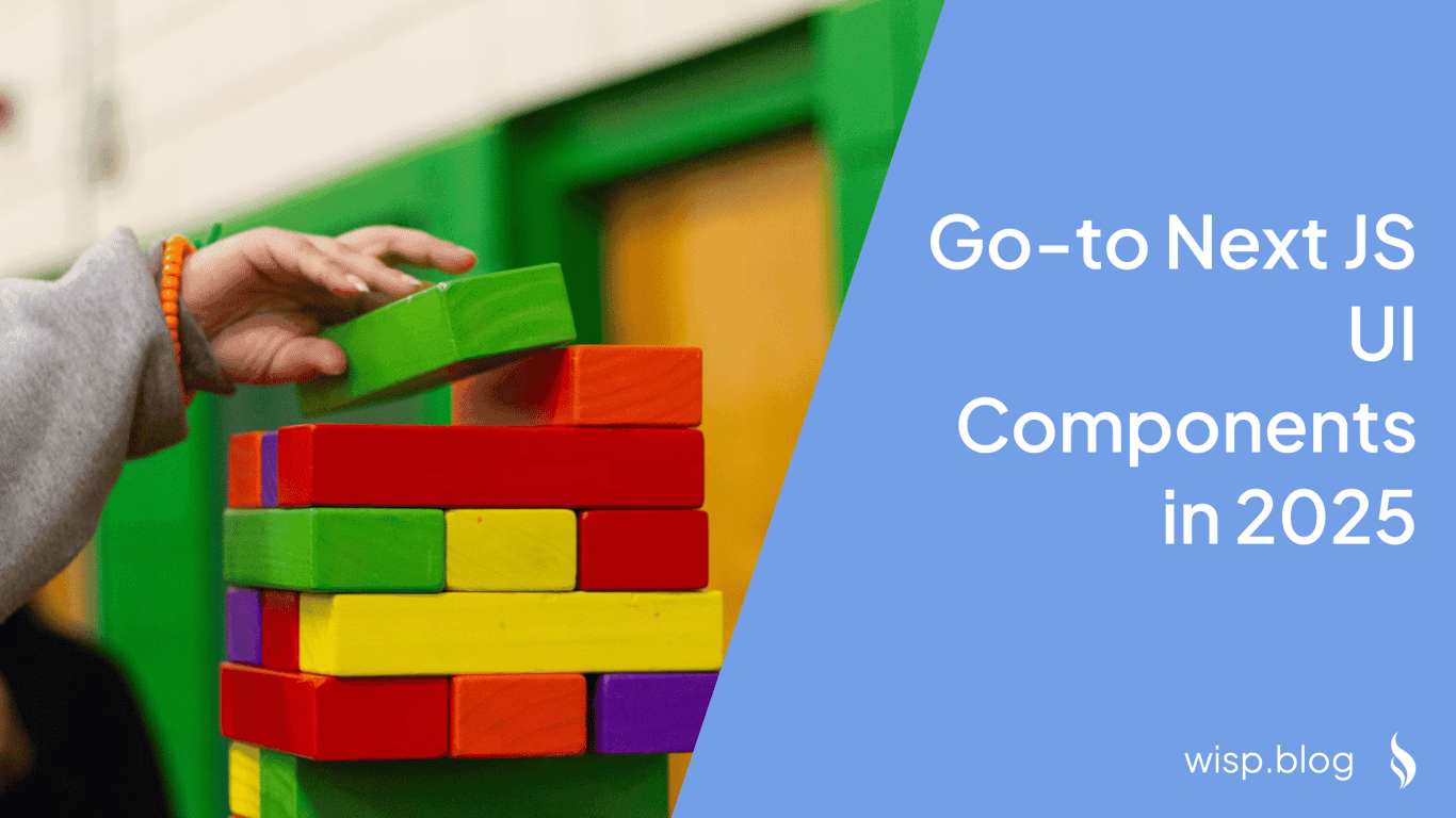 Go-to Next.js UI Components in 2025