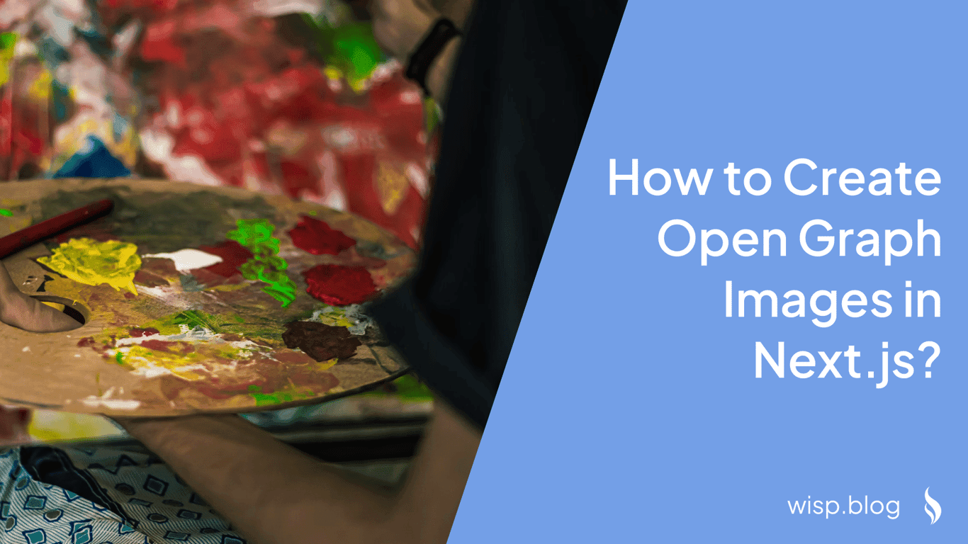 How to Create Open Graph Images in Next.js?