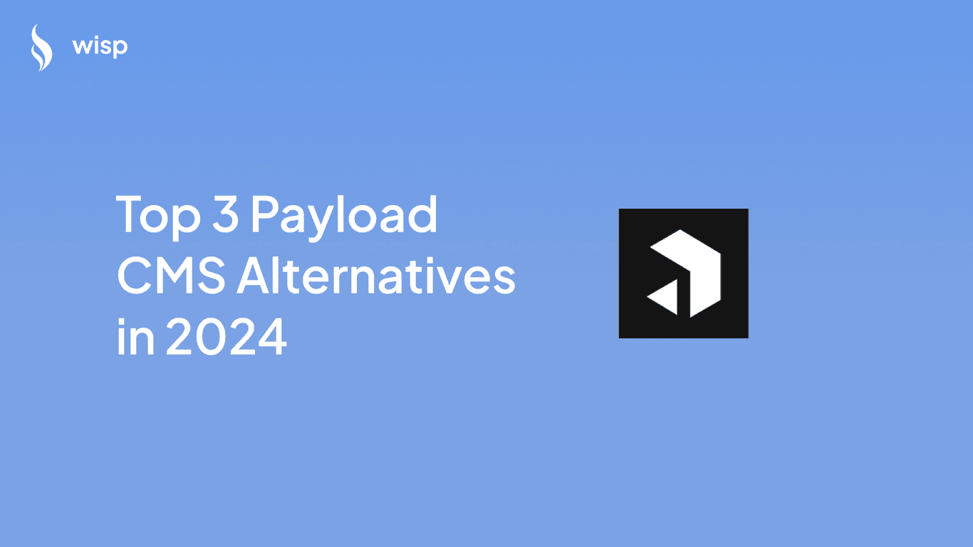 Top 3 Payload CMS Alternatives in 2024