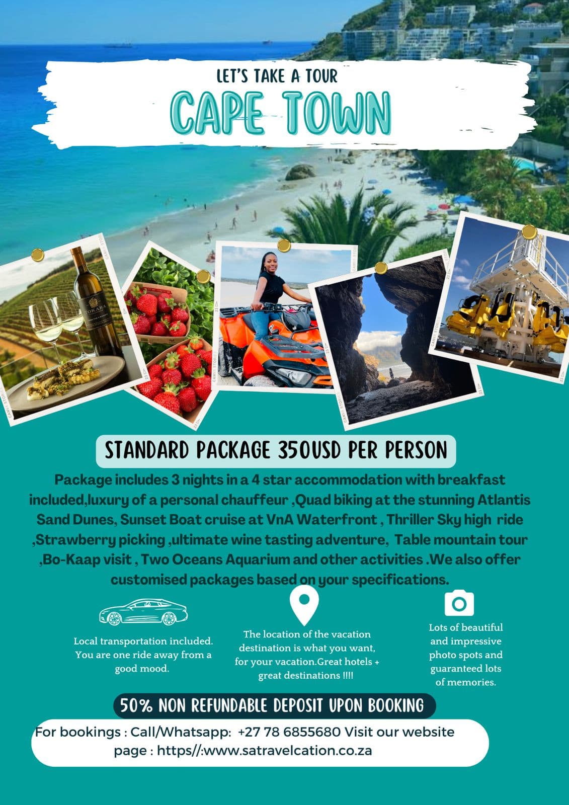 Capetown Standard Package